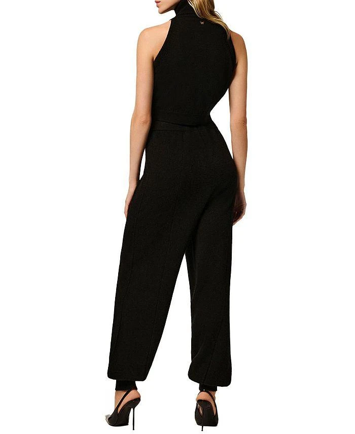 Kiki De Montparnasse Cashmere Sleeveless Turtleneck Crop Top 2