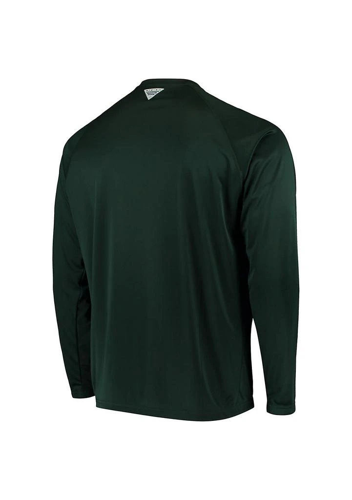 Columbia NCAA Michigan State Spartans Terminal Tackle Omni-Shade Raglan Long Sleeve T-Shirt 3