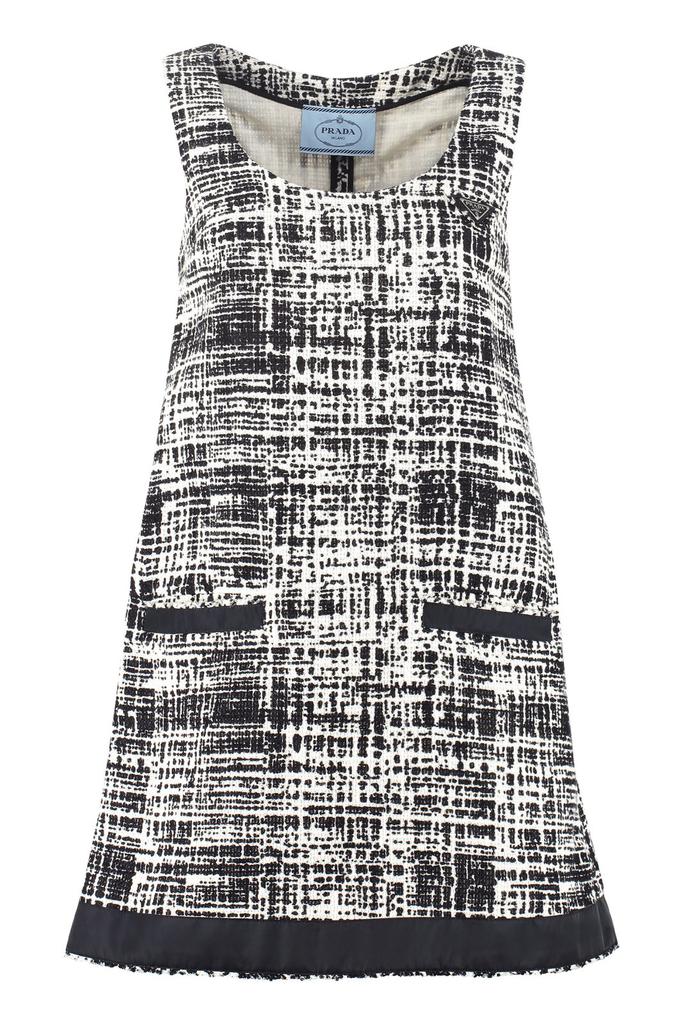 ワンピース PRADA ARMY GREEN COTTON BLEND DRESS Prada Army green cotton blend dress - Dresses & Skirts
