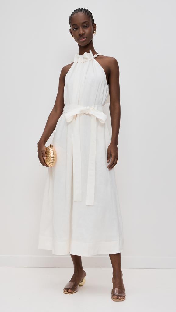 Aje Mariel Trapeze Midi Dress