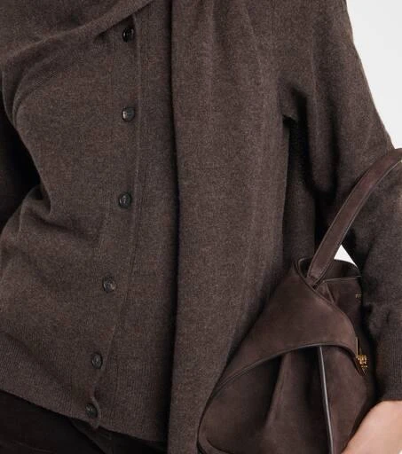 Salvatore Ferragamo Draped cashmere cardigan 5