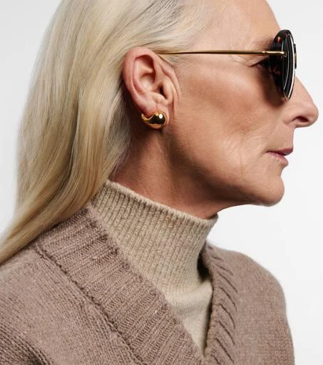 Bottega Veneta Drop aviator sunglasses 6