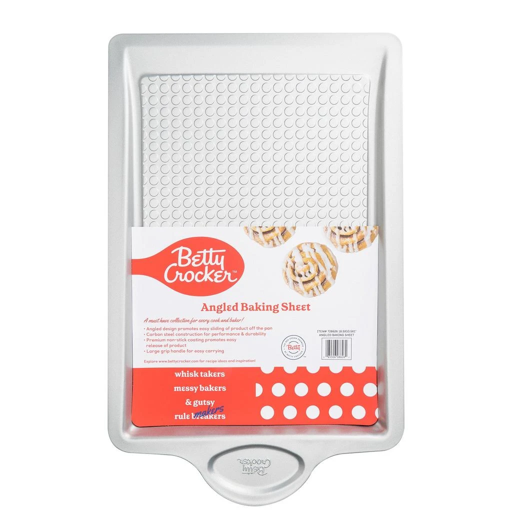 Betty Crocker Carbon Steel Easy Slide 20.5 x 12.75 x 1 Inch Baking Sheet