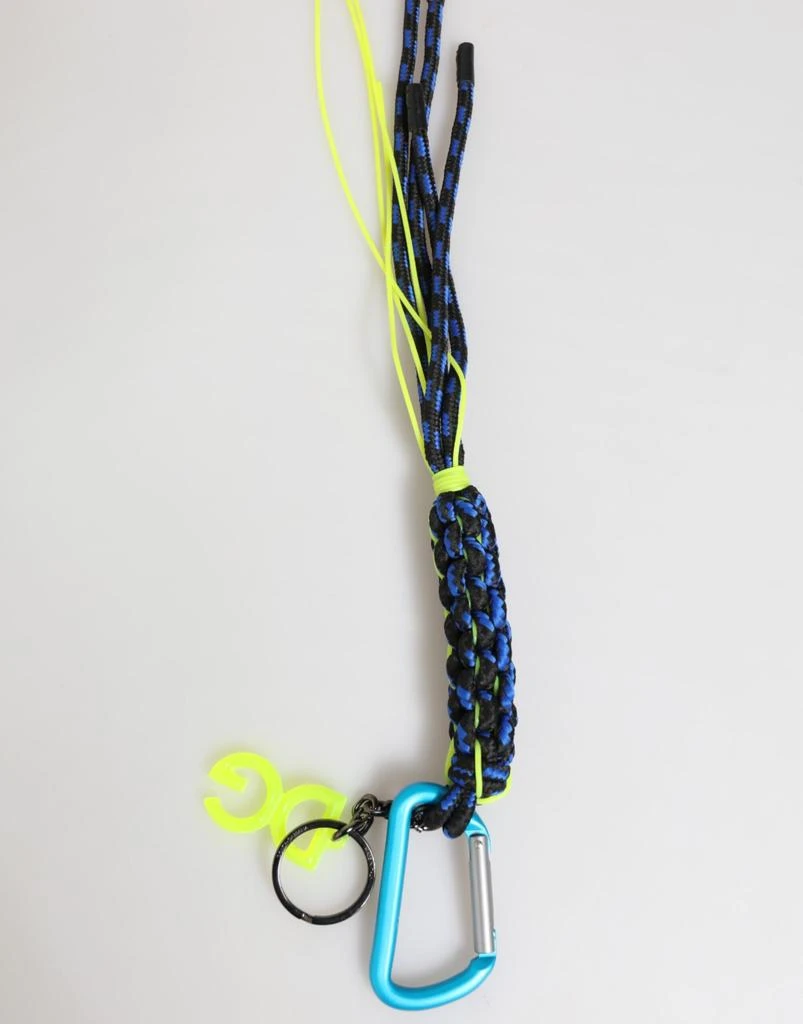 Dolce 
Gabbana Leather Tape String DG Logo Keychain Men
s Keyring (Pre-Owned) 5