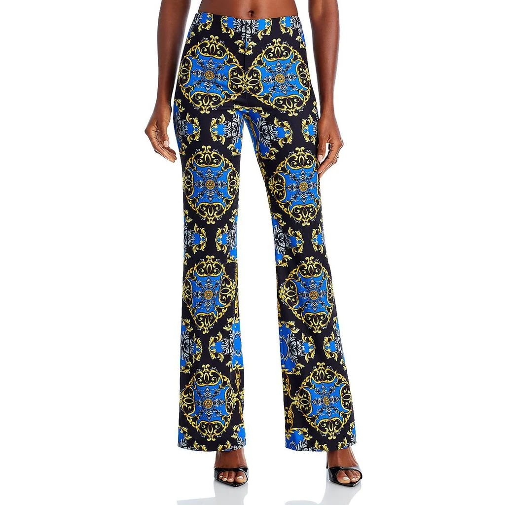 Alice + Olivia Womens Aztec Print Casual Wide Leg Pants 1