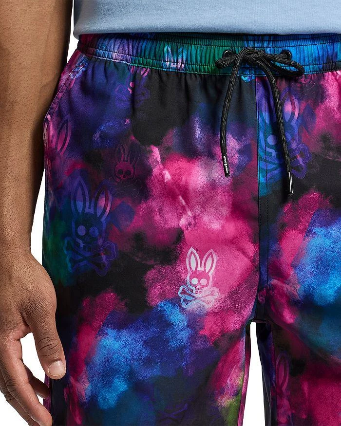Psycho Bunny Dokos Printed 5.75" Swim Trunks 5
