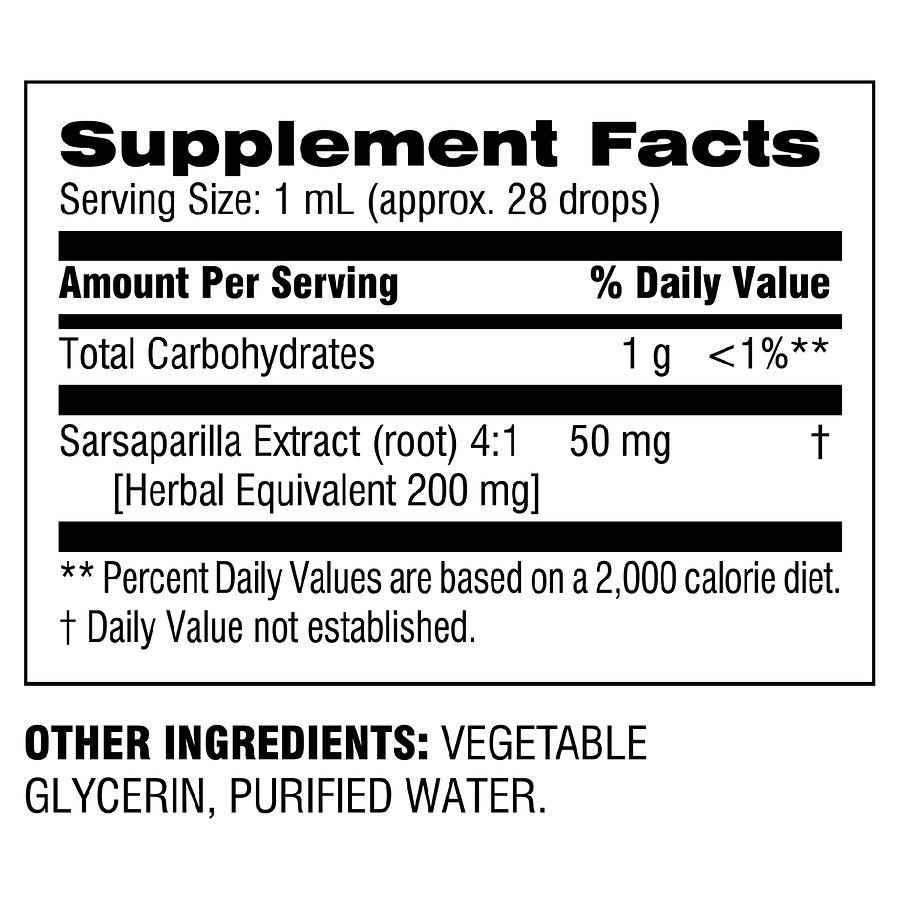 Botanic Choice Sarsaparilla Root Liquid Extract