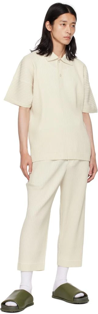 Homme Plissé Issey Miyake Off-White Monthly Color June Polo 4