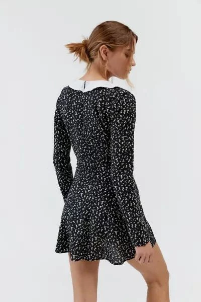 Motel Motel Darira Ruffle Long Sleeve Mini Dress 5