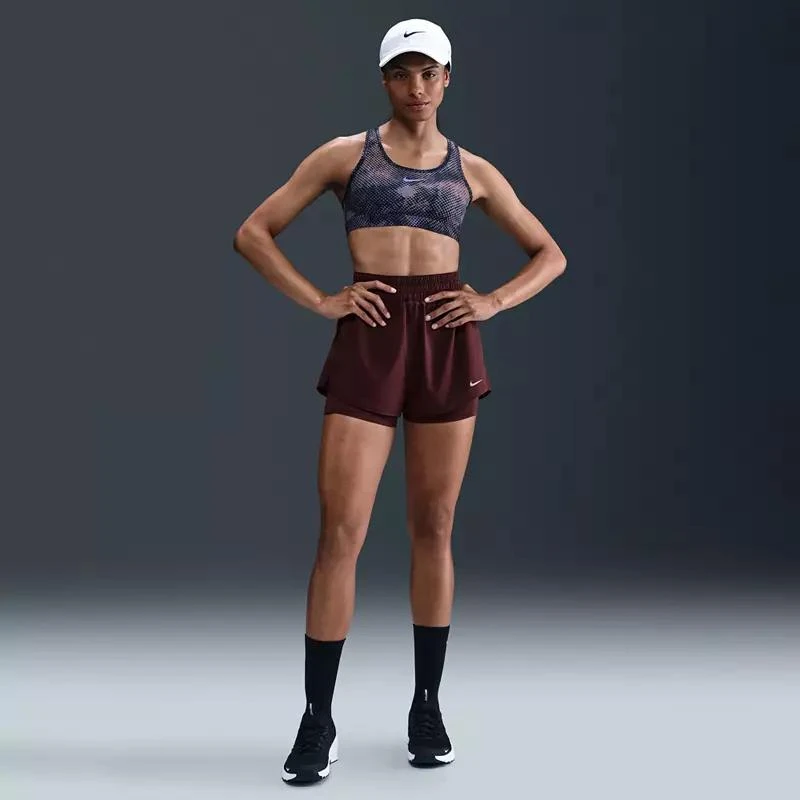 NIKE Nike Women's One Dri-FIT High-Waisted 3" 2-in-1 Shorts