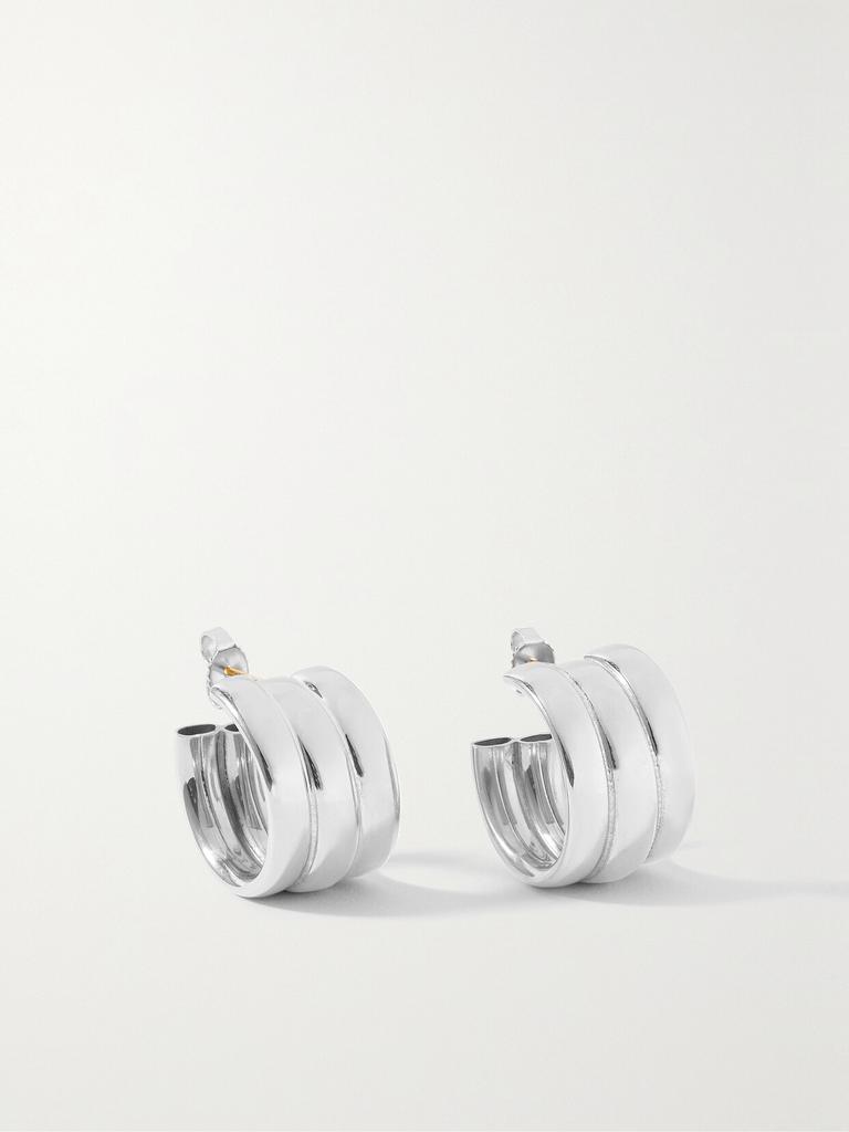 Laura Lombardi Mini Grazia 回收金属镀铂金耳环