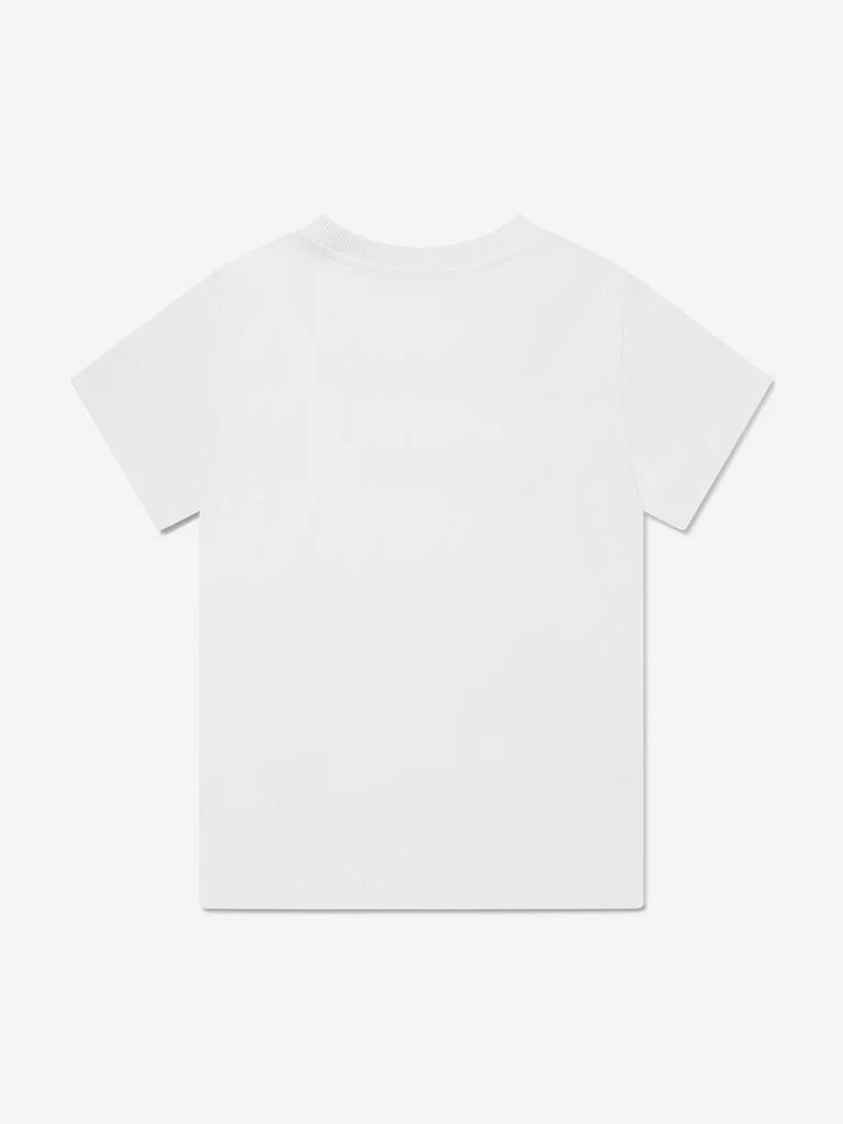 Moschino Kids Teddy Bear Logo T-Shirt in White 2
