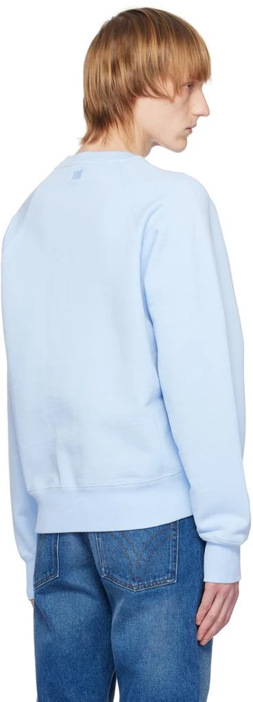 AMI Paris Blue Ami de Cœur Sweatshirt 3