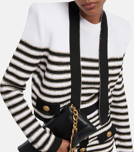 Balmain Striped cardigan 4
