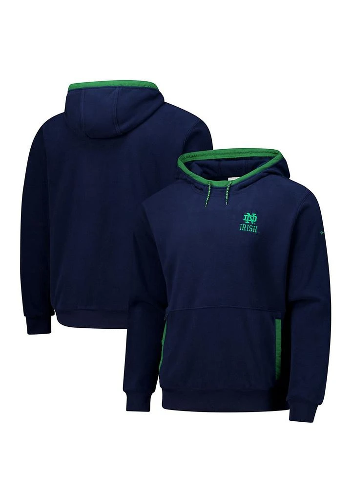 Columbia NCAA Notre Dame Fighting Irish Flanker Fleece Pullover Hoodie