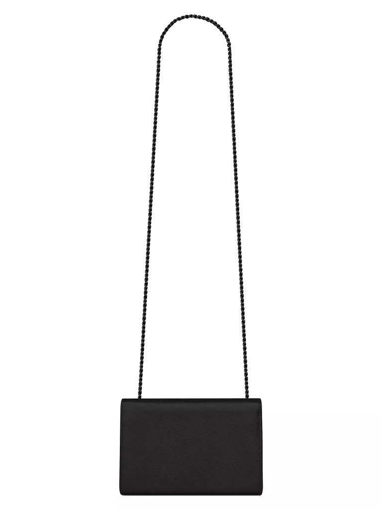 Yves Saint Laurent Kate Small Shoulder Bag in Grain De Poudre Embossed Leather 3
