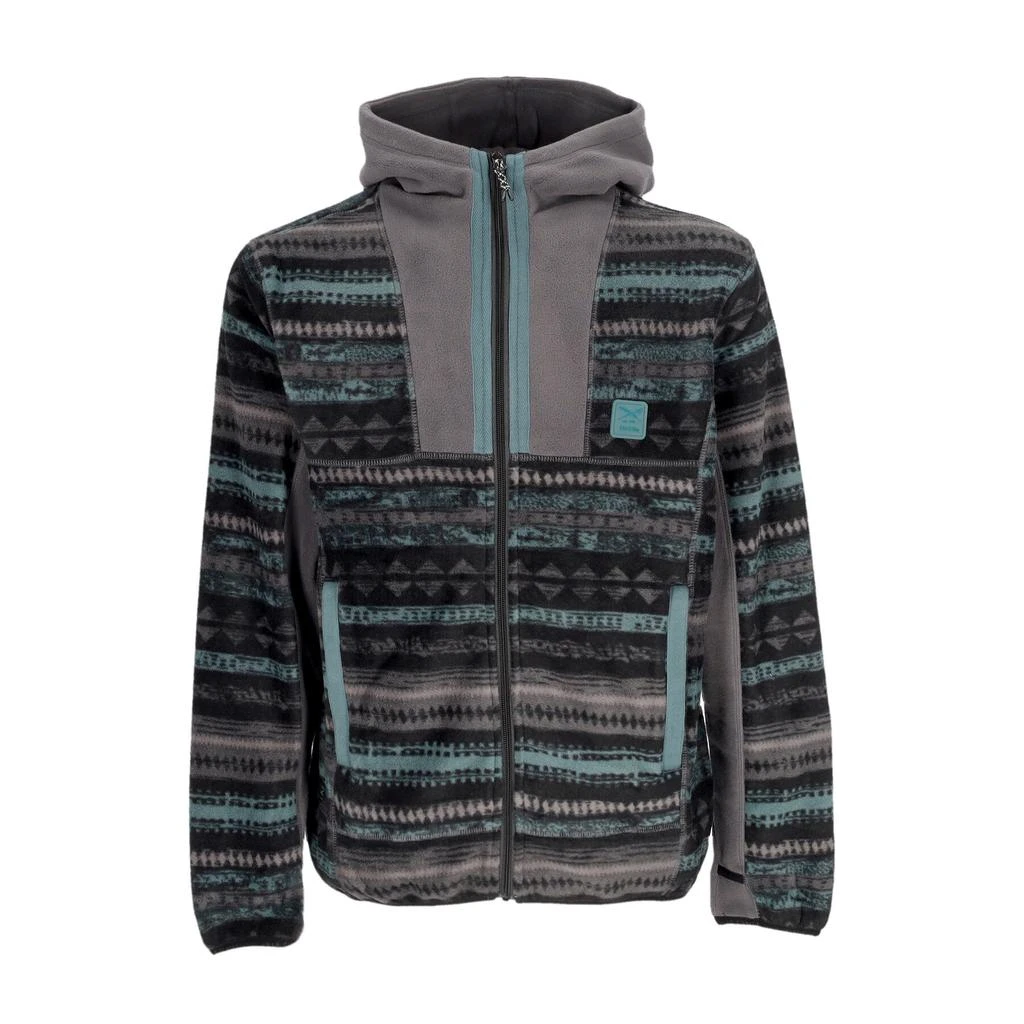 Iriedaily Scopian Men's Fleece Jacket Zip Hoodie Anthracite 1
