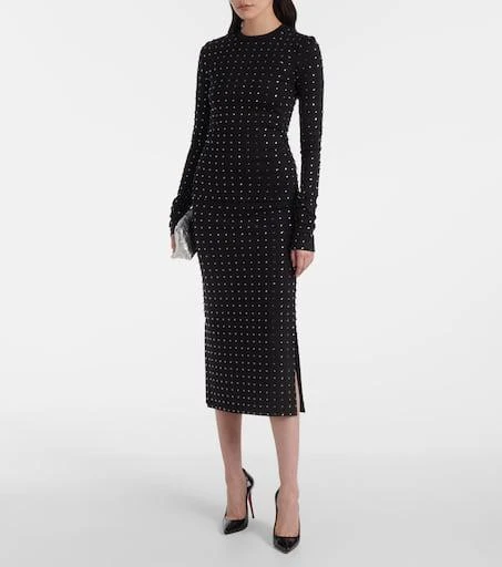 Max Mara Negus crystal-embellished top 2