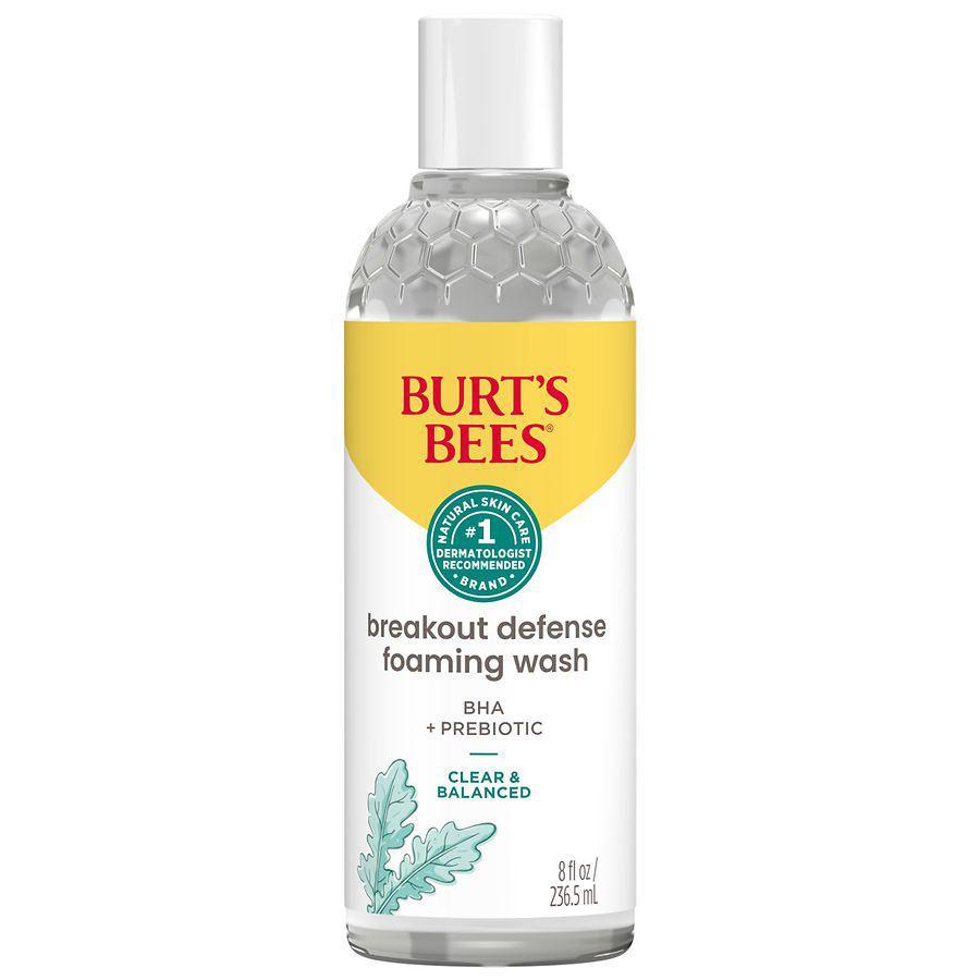 Burt's Bees Clear and Balanced Breakout Defense Foaming Wash