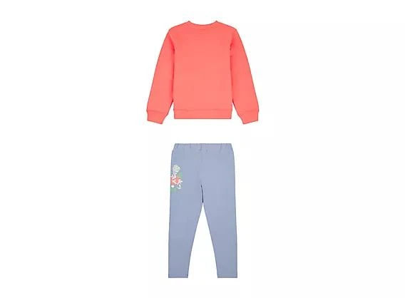 New Balance Floral Crew and Legging Set 2