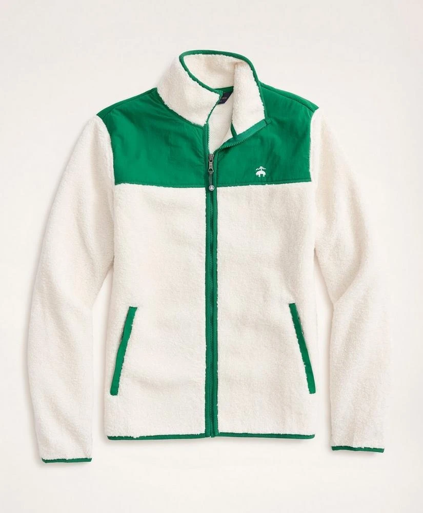 Brooks Brothers Sherpa Fleece Jacket 1