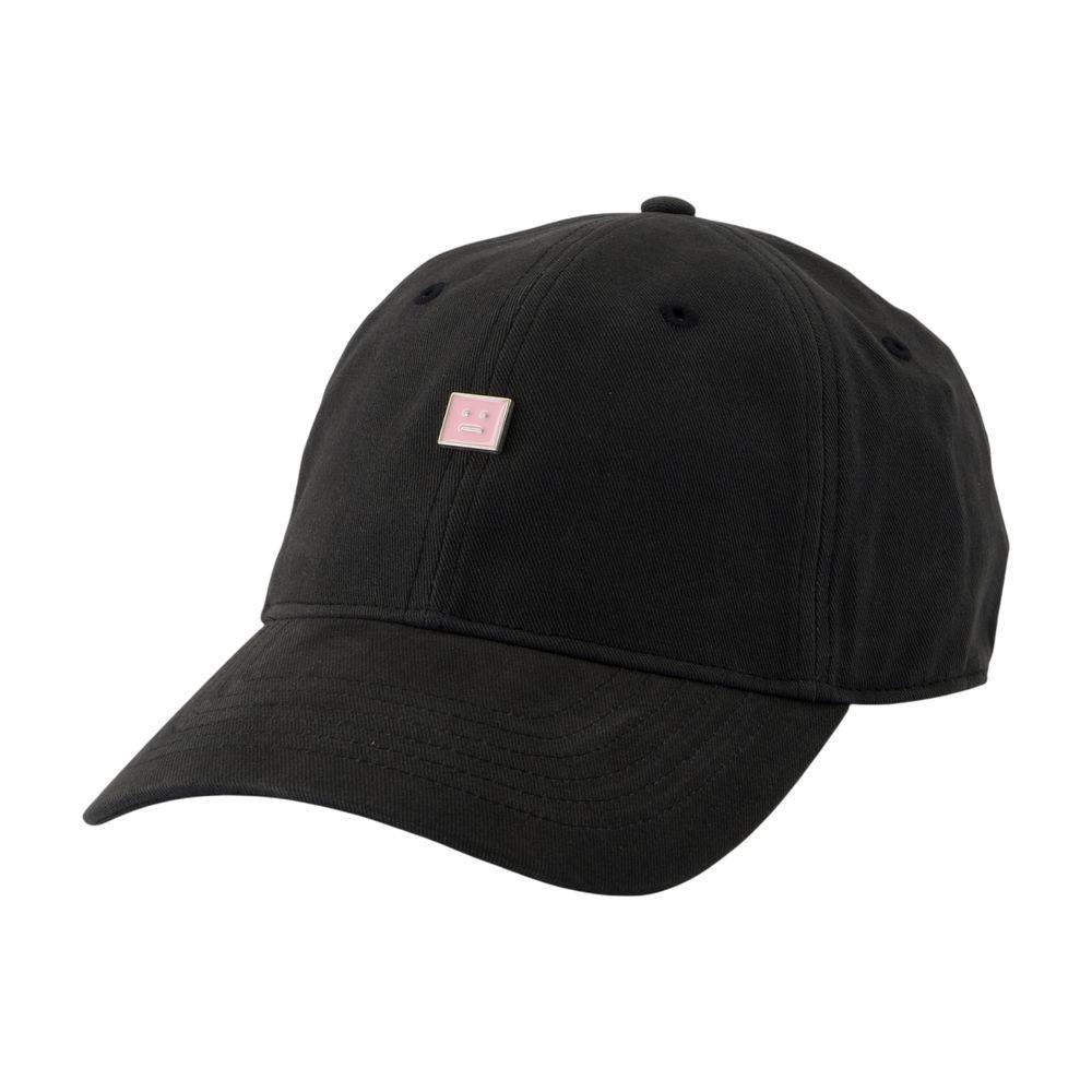 Acne Studios LOGO STAMP CAP 最終値下げ Acne Studios - Logo stamp cap - Black