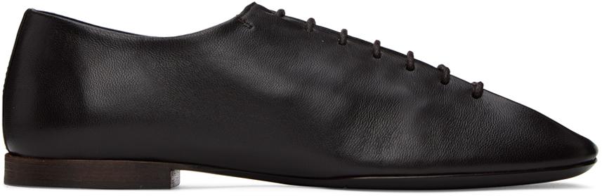 LEMAIRE Black Flat Derbys