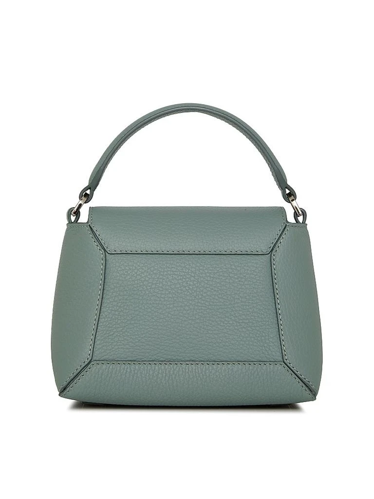 Strathberry Mosaic Grain Leather Top Handle Bag 7