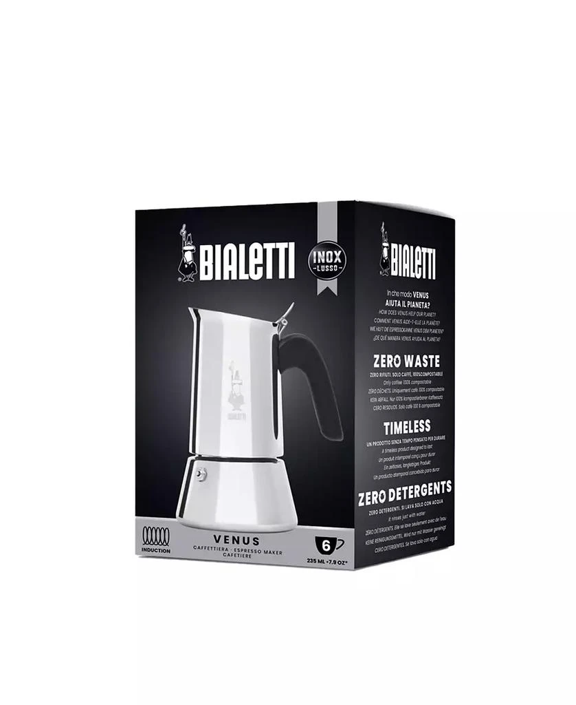 Bialetti Venus 6 Cup Stainless Steel Coffeemaker - 7.9 oz 7