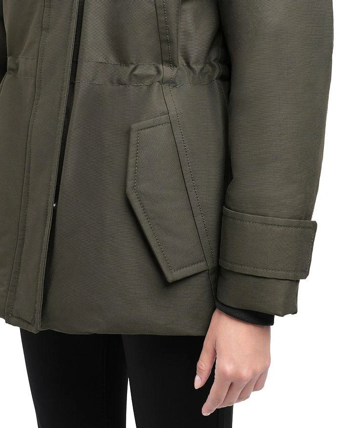 Moose Knuckles Aurora Shearling Trim Down Jacket 6