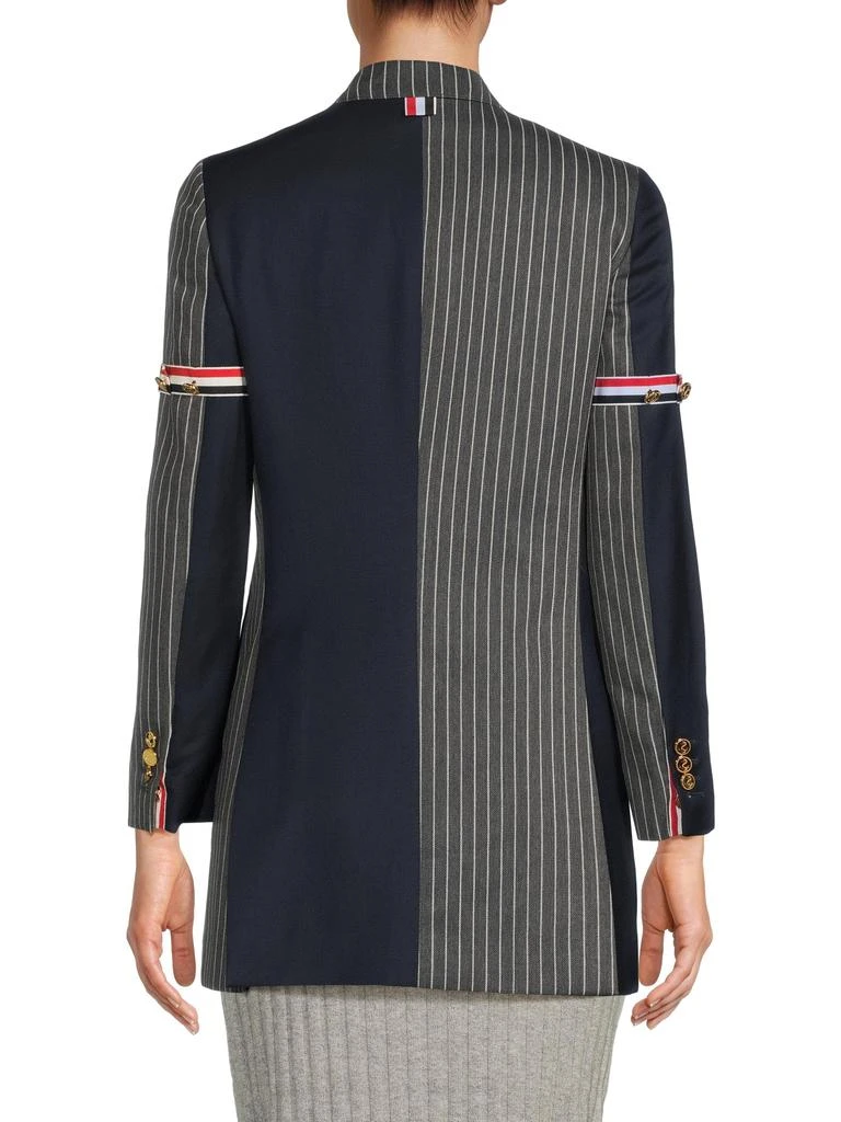 Thom Browne Double-Breasted Elongated School Uniform Sport Coat 2
