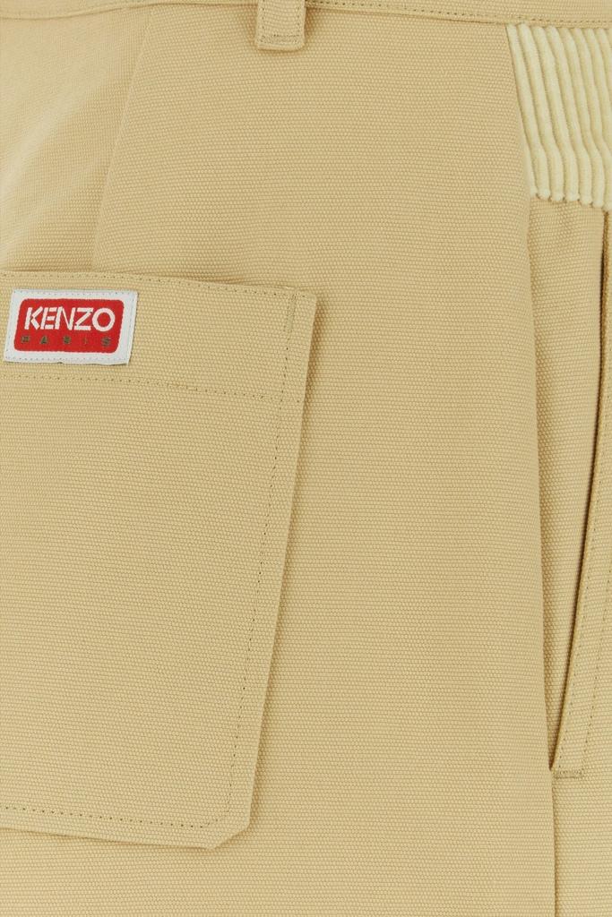 Kenzo Beige cotton bermuda shorts