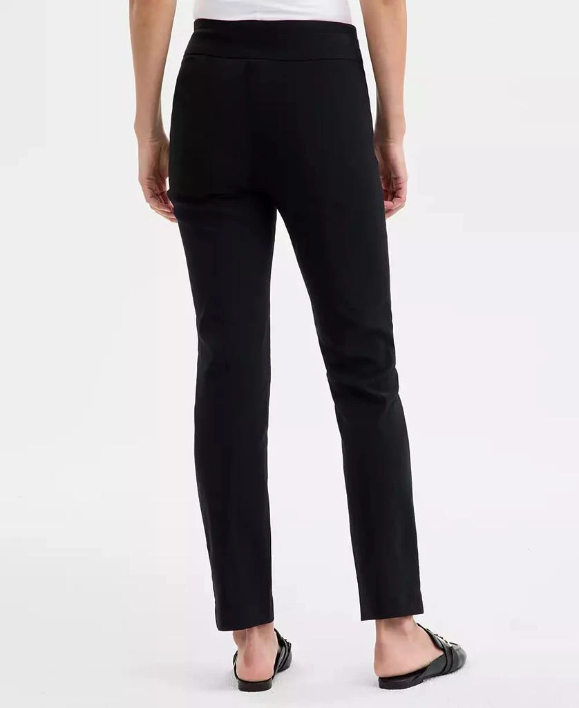 JM Collection Women's Tummy-Control Cambridge Slim-Leg Pull-On Pants, Exclusively at Macy's 2