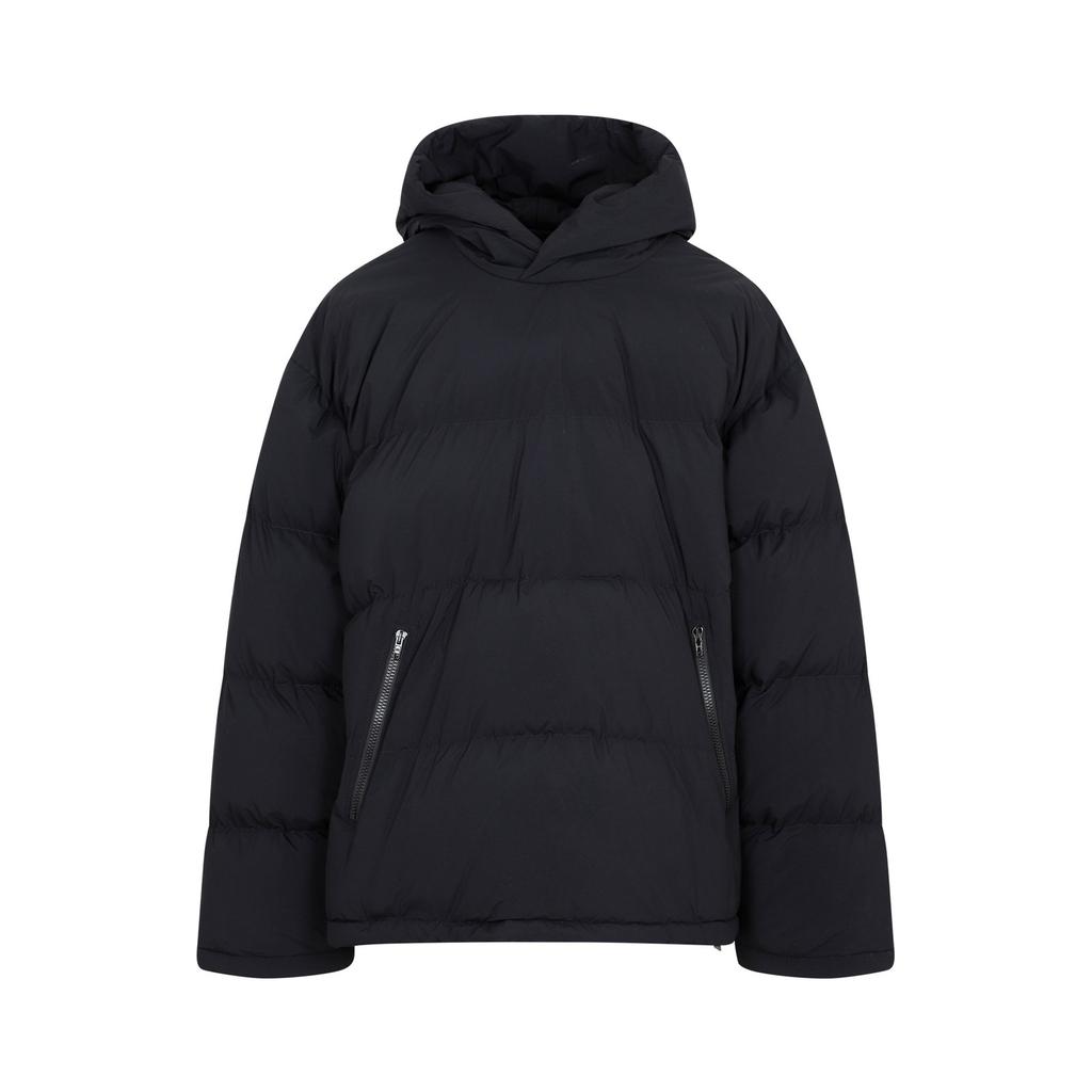 Shop Balenciaga Sporty B Pull-Over Puffer Jacket on Sale at