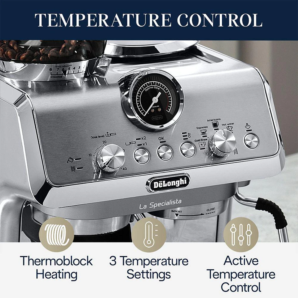 De'Longhi La Specialista Arte Evo Espresso Machine with Cold Brew 3
