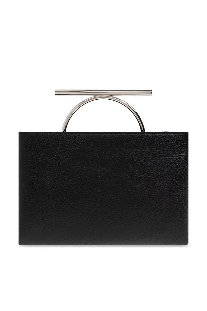 Alexander McQueen Alexander McQueen Cross-Bar Logo Lettering Clutch Bag 2