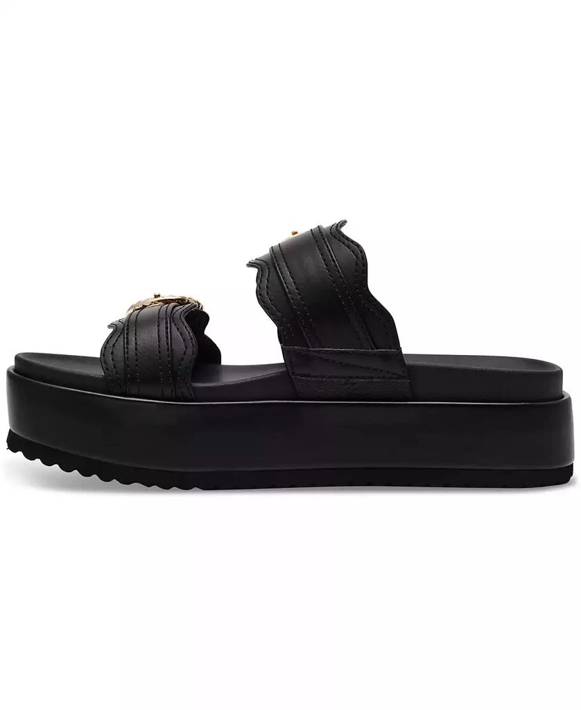 DV Dolce Vita Serpent Double Band Footbed Platform Sandals 8