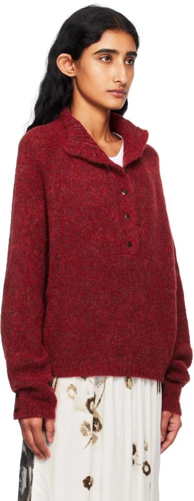 Cordera Red Baby Alpaca Sweater 2