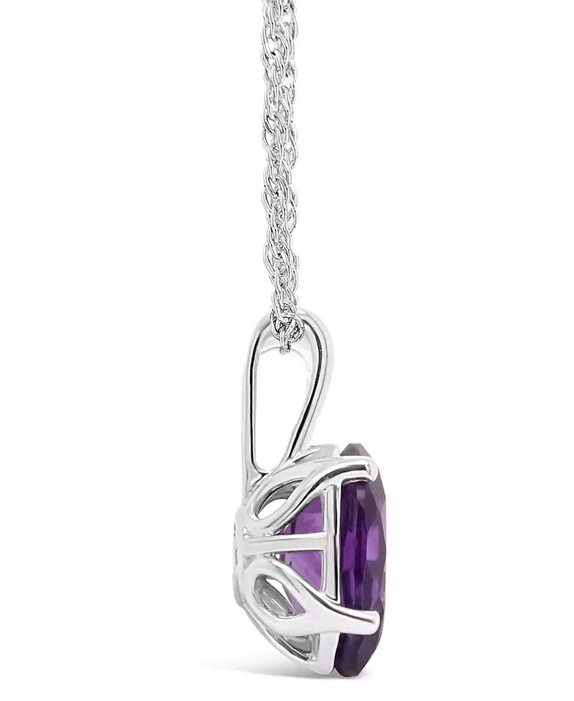 Macy
s Amethyst (2-1/2 ct. t.w.) Pendant Necklace in 14K White Gold 3