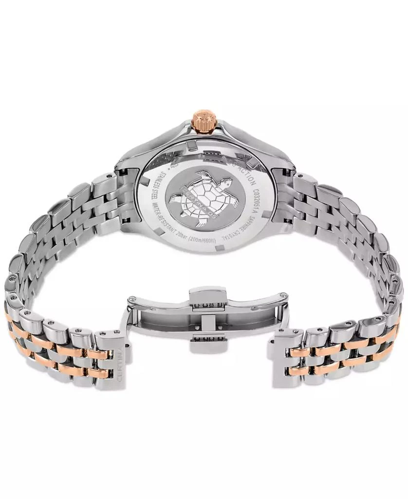 Certina Women's Swiss DS Action Diamond Accent Two-Tone Stainless Steel Bracelet Watch 34mm 4