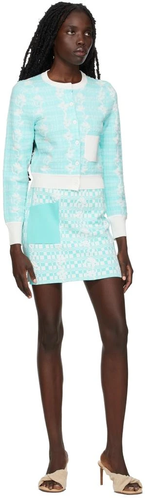 PH5 Blue Stevie Eco Floral Stitch Cardigan 4