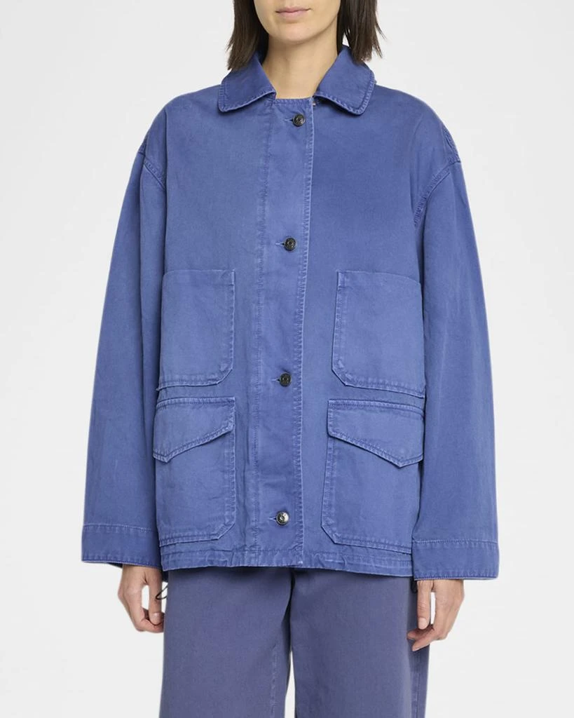 The Row Jolene Cotton Jacket 4
