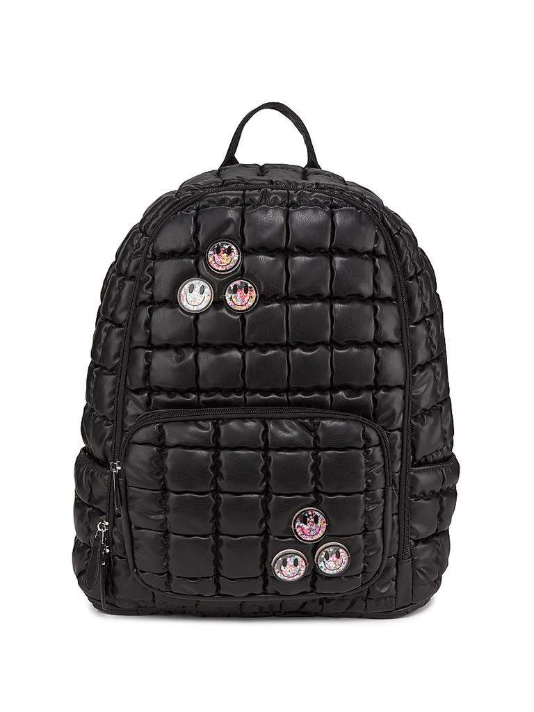 Bari Lynn Kid
s Quilted Smile Confetti Backpack