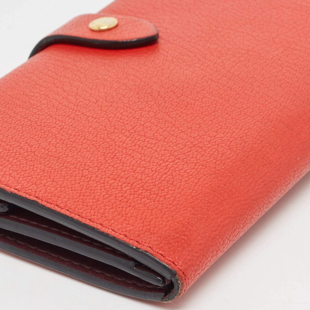 Burberry Burberry Red Leather Harlow Continental Wallet 12