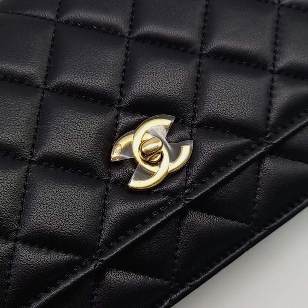 Chanel Chanel Lambskin Golden Ball WOC Mini Crossbody Bag 3