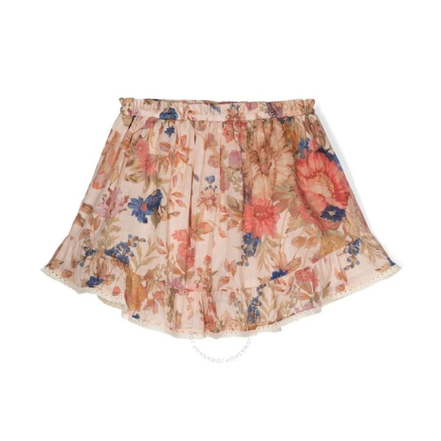 Zimmermann Zimmermann Girls All-Over Floral Print Cotton Shirt, Size 10Y 2