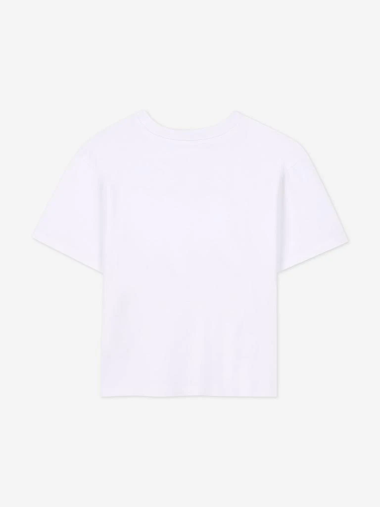 MARC JACOBS Girls Charm Heart Print T-Shirt in White 2