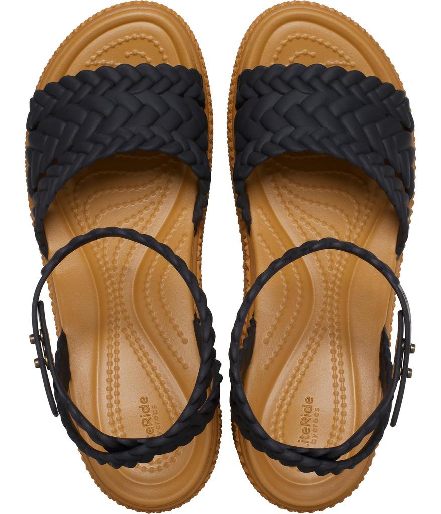 Crocs Brooklyn Ankle Strap Wedge Platform Sandals