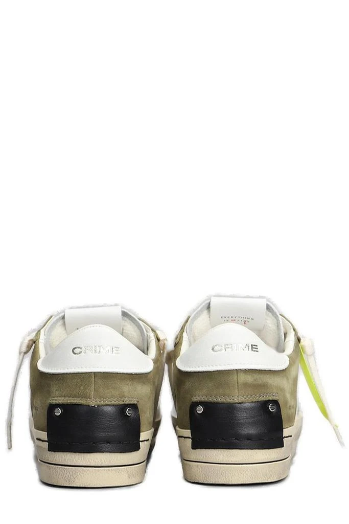 Crime London Crime London Sk8 Deluxe Lace-Up Sneakers 4
