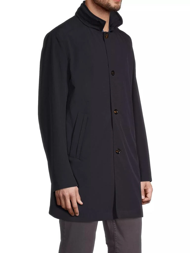 Moorer Waterproof Unlined Overcoat 4